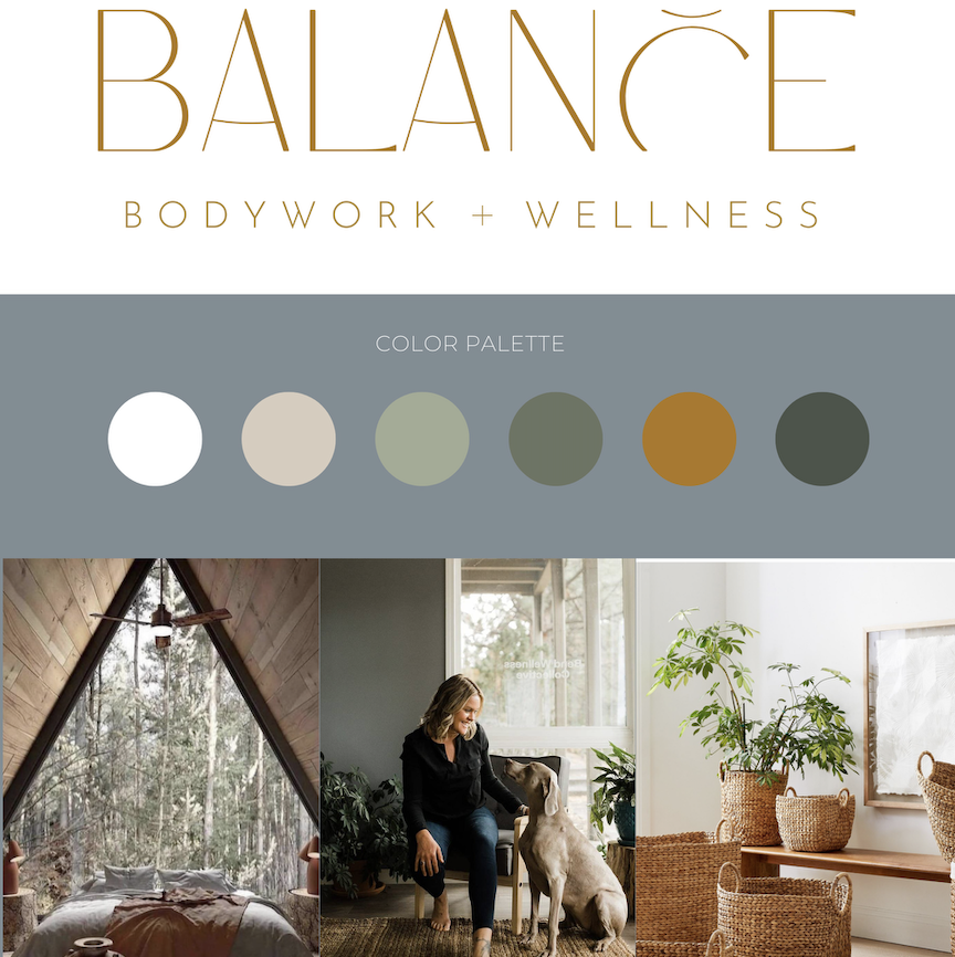 Balance Therapeutic Bodywork Branding